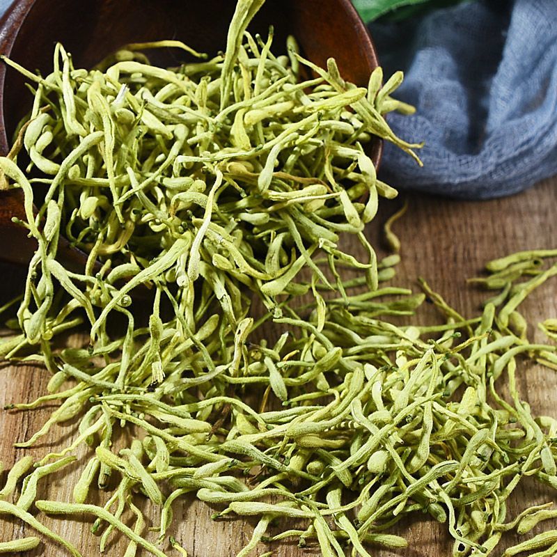 金银花野生特级组合花草茶搭配菊花泡水茶叶不含一根山银