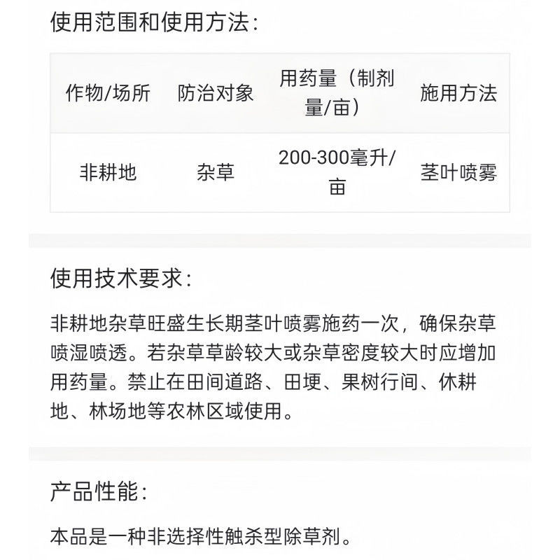 利尔11%精草铵膦铵盐非耕地杂草农药除草剂正品批发包邮