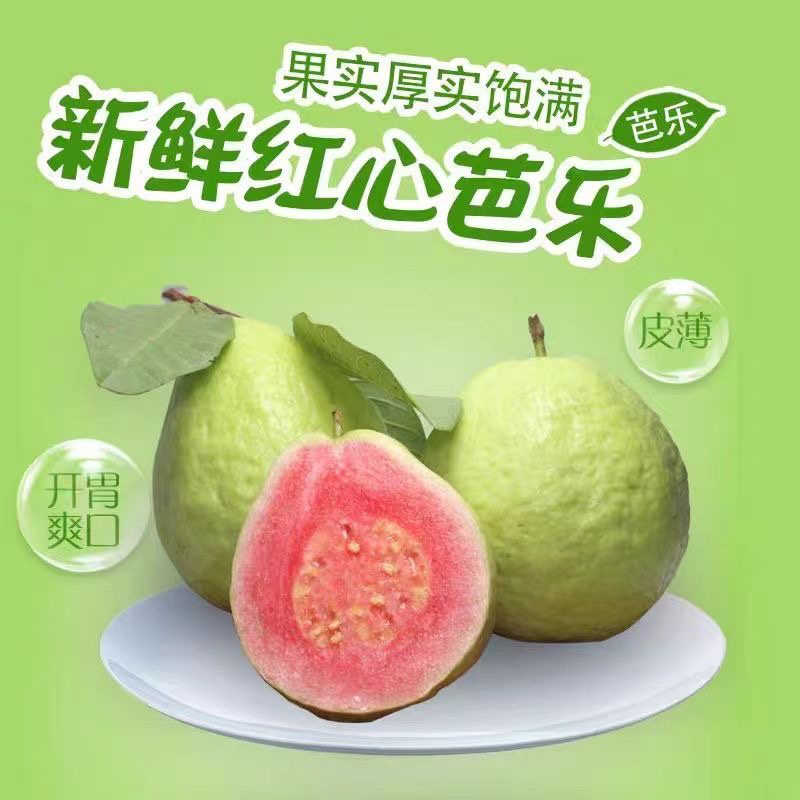 珍珠芭乐，西瓜红芭乐