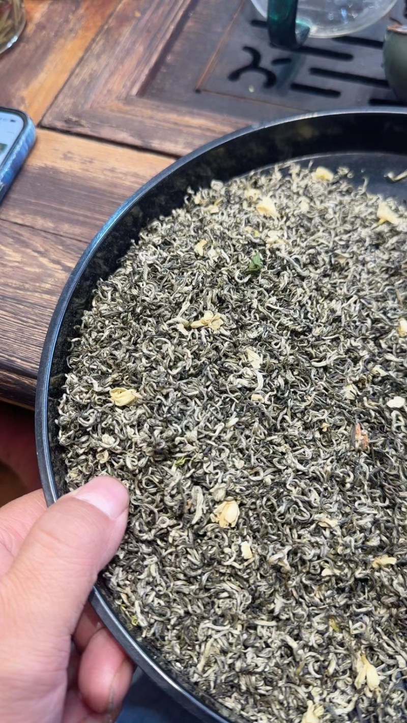 茶叶茉莉花茶叶新茶特级飘雪浓香型香茶大量散装批发零售横县