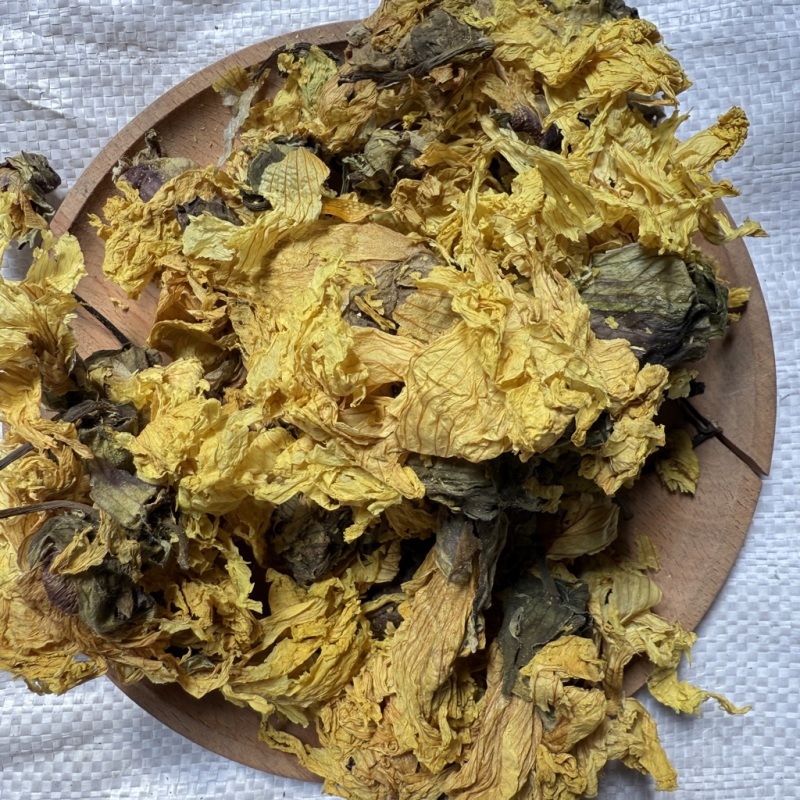 黄蜀葵花精选货货源充足零售批发包邮