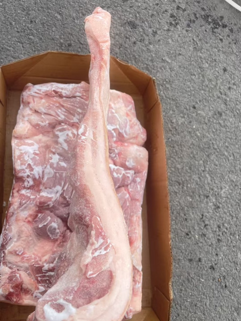 肥猪带皮前上肉，3-5片
