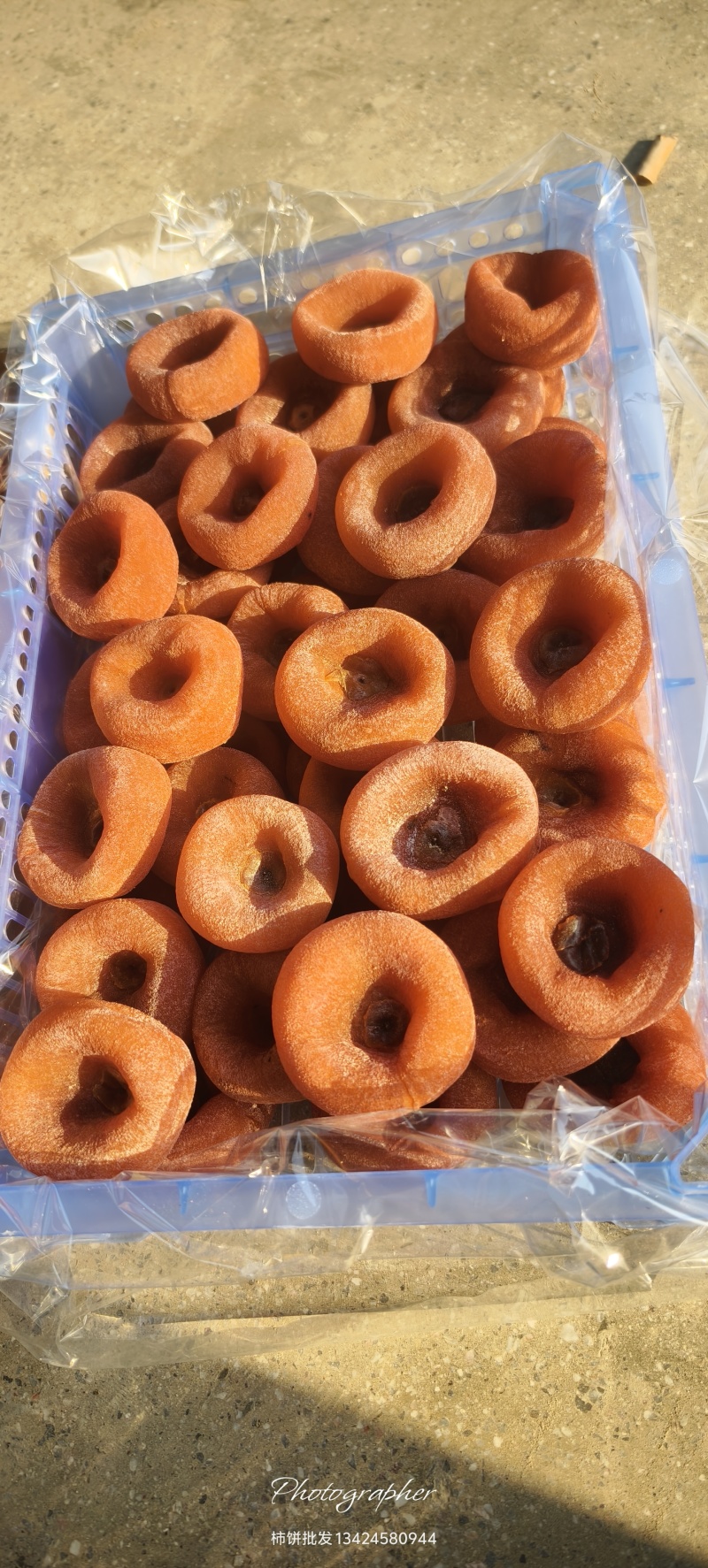 广西平乐柿饼圆饼框装市场档口电商可走整车