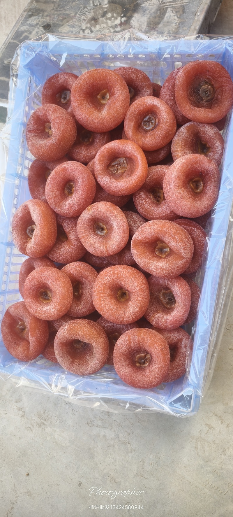 广西平乐柿饼圆饼框装市场档口电商可走整车