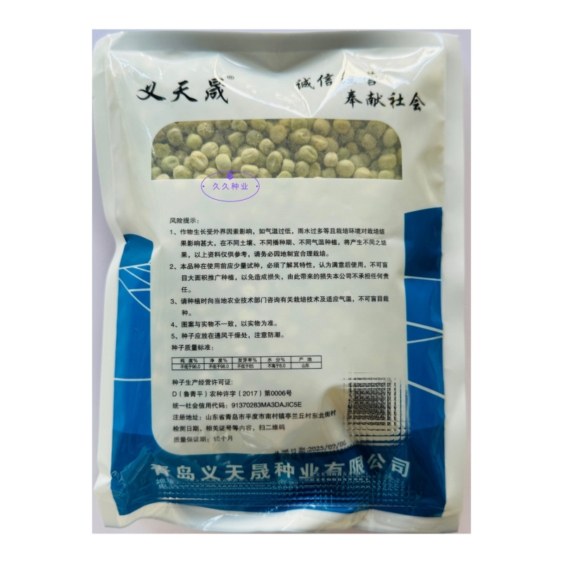 中豌6号矮密早丰皮薄易熟甘脆甜美高产抗病耐秋冬季播种