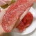 《实力》红心蜜柚果肉晶莹剔透、色泽鲜红如宝石