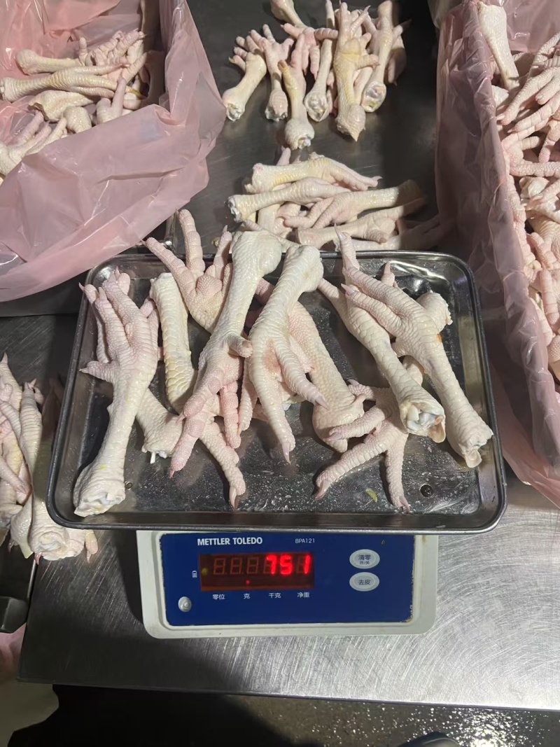 虎皮鸡爪油炸鸡爪原味鸡爪规格齐全卤菜店熟食批发