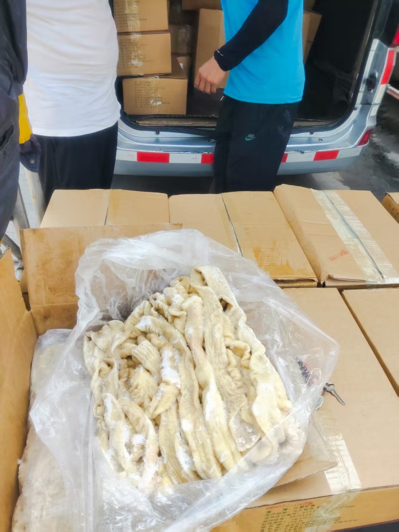 免洗去油，八成熟大肠
