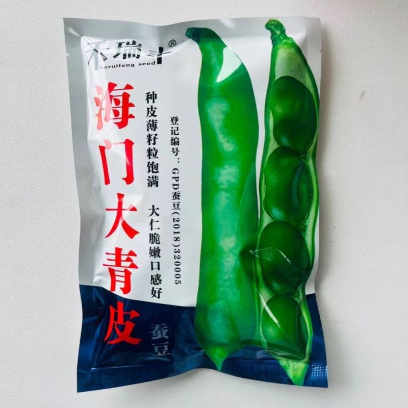禾瑞丰海门大青皮七星蚕豆种籽高产耐寒大籽粒青皮蚕豆种子