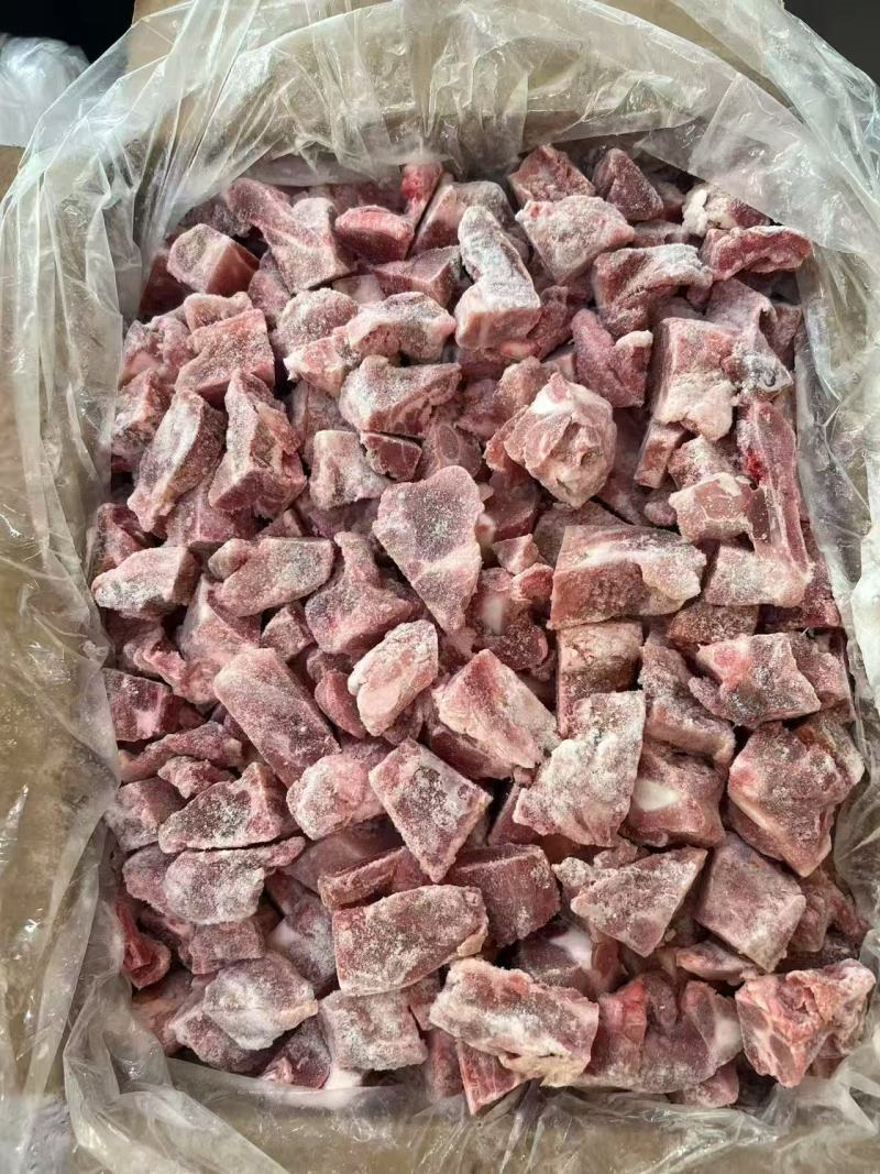 排骨粒原料就是前排切的有50吨10kg新日期