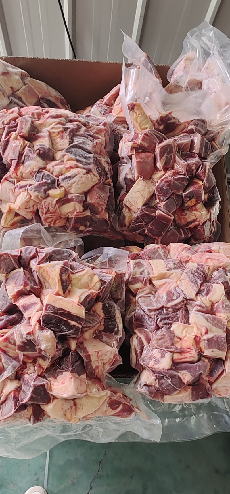 【牛肉粒】常年批发原切牛腩粒！纯干货真空！手续齐全！
