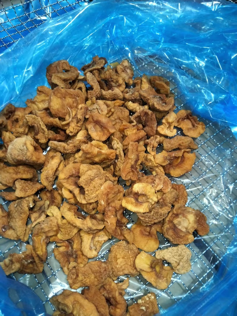 烟台红富士苹果干微瑕疵三蒸三晒***颜色深，机切次品