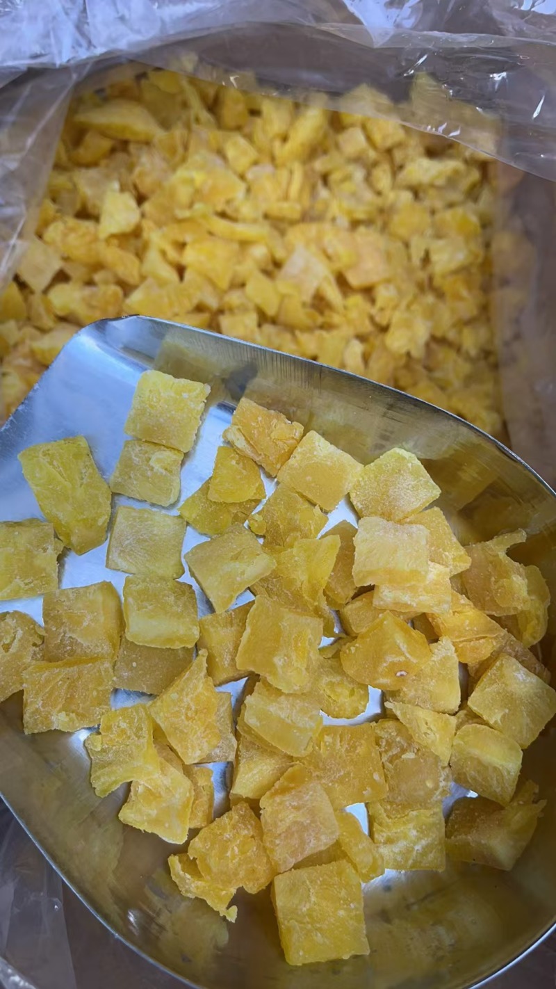 菠萝干菠萝丁20毫米烘焙果脯凤梨干