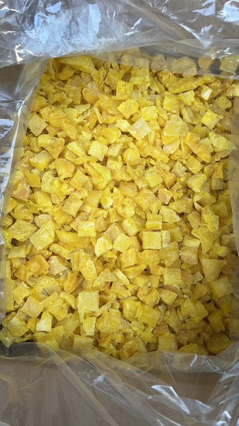 菠萝干菠萝丁20毫米烘焙果脯凤梨干