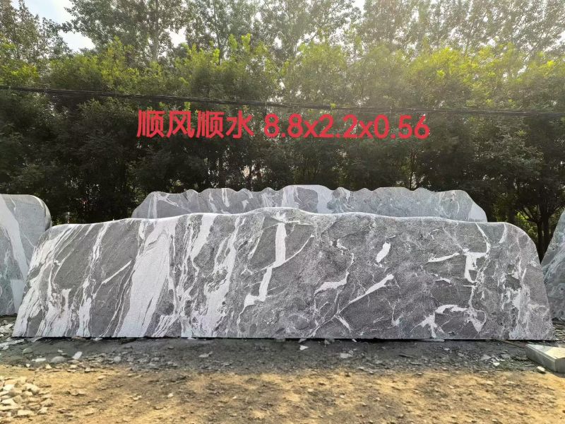 现代刻字景观石企业公园学校大型门牌景观石