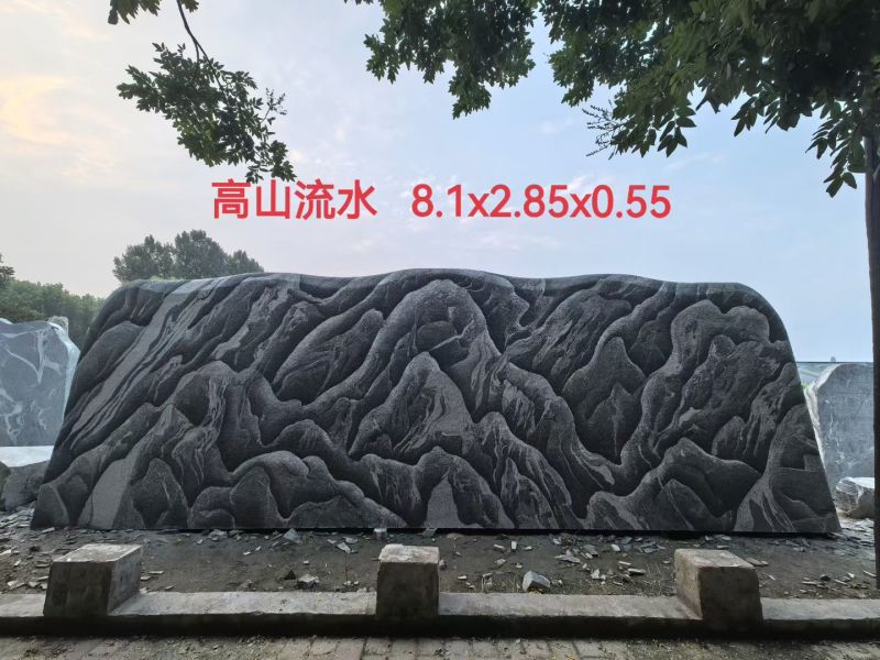 现代刻字景观石企业公园学校大型门牌景观石