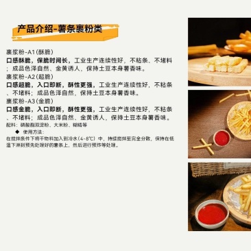 小酥肉专用粉、薯条裹粉
