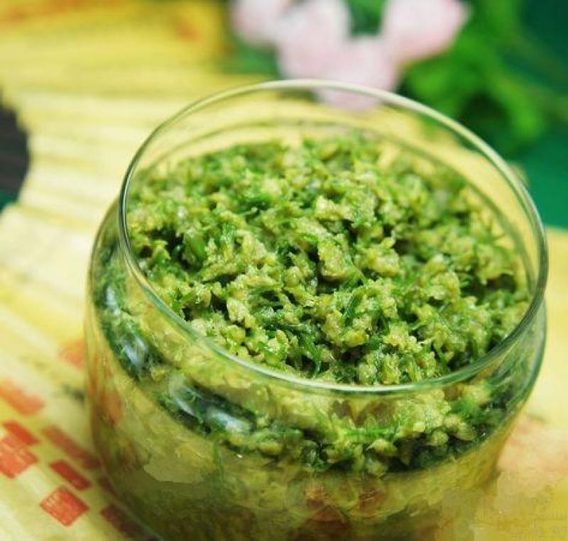 纯野生韭花酱，商用量大从优，