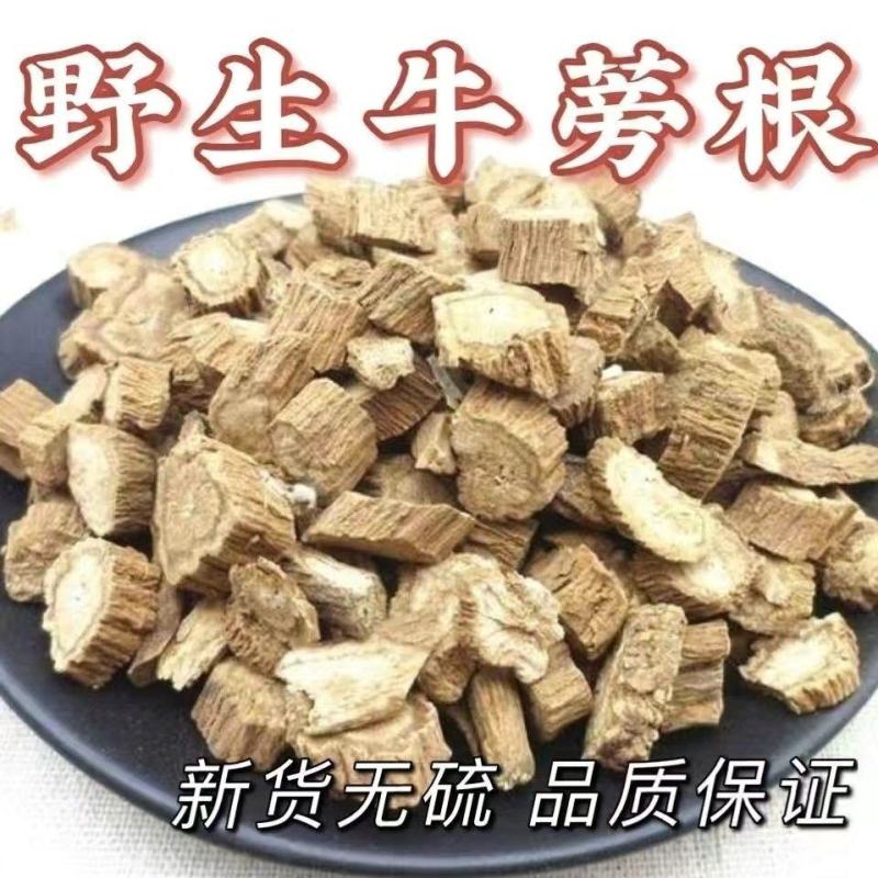 中药材正品牛蒡根牛蒡片牛蒡牛子根牛蒡子精选无硫磺黄金新