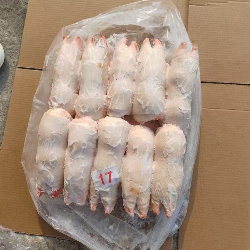 一级纯干猪蹄，带筋前蹄17-19个