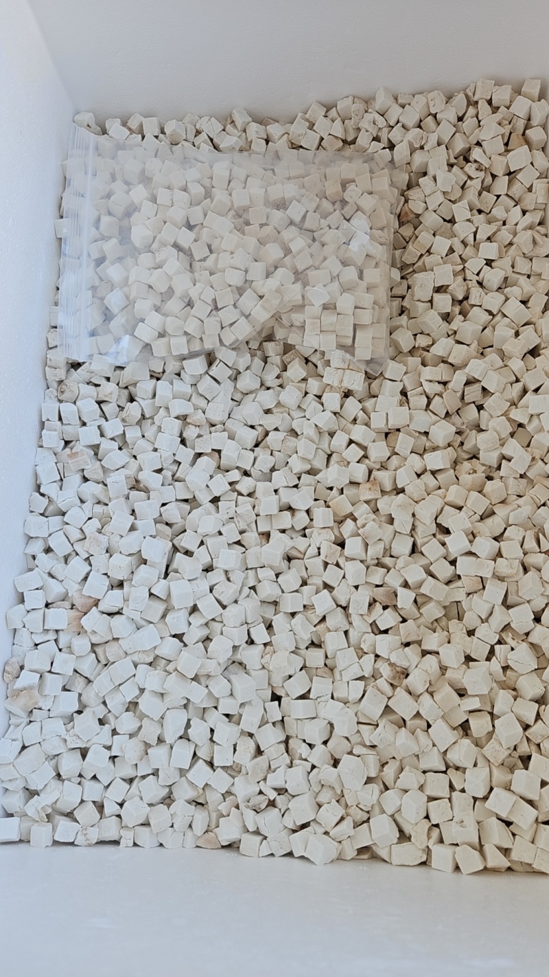 大别山岳西九资河茯苓白丁，手工丁，生丁
