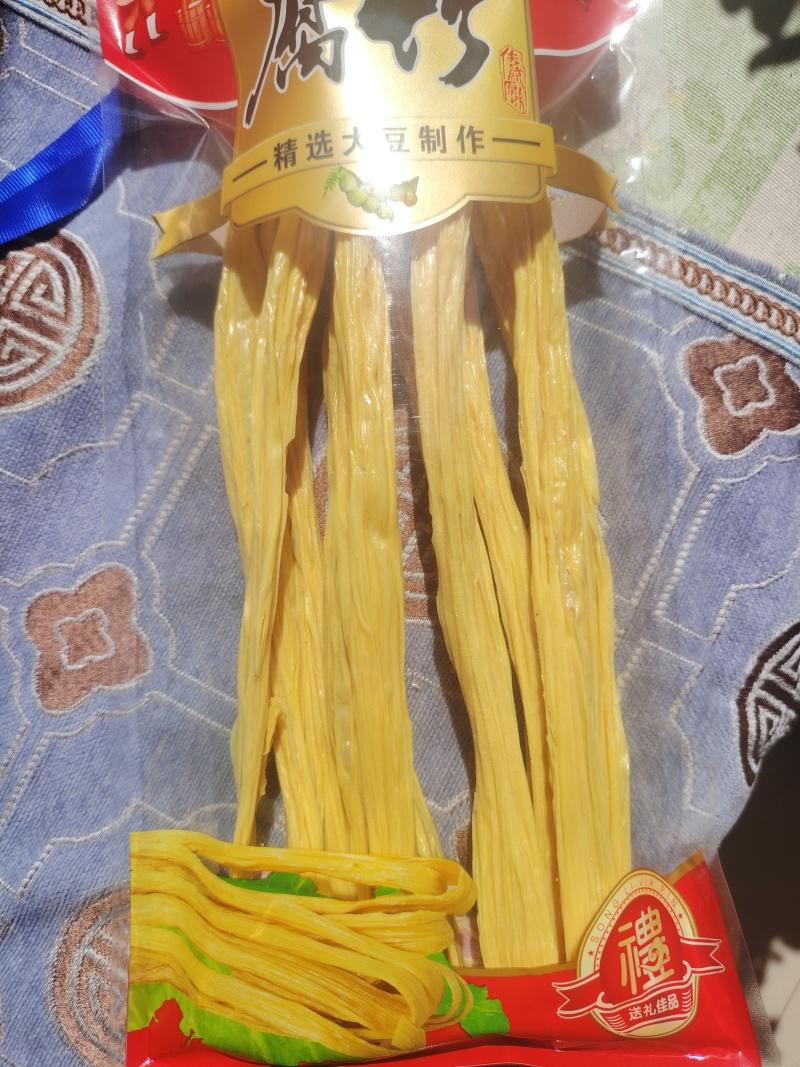 【劲道腐竹】手工头层腐竹袋装干货菜类东北黄豆凉拌菜涮火锅