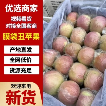 （精）山西运城临猗高原冰糖心丑苹果口感甜脆，原产地直供。