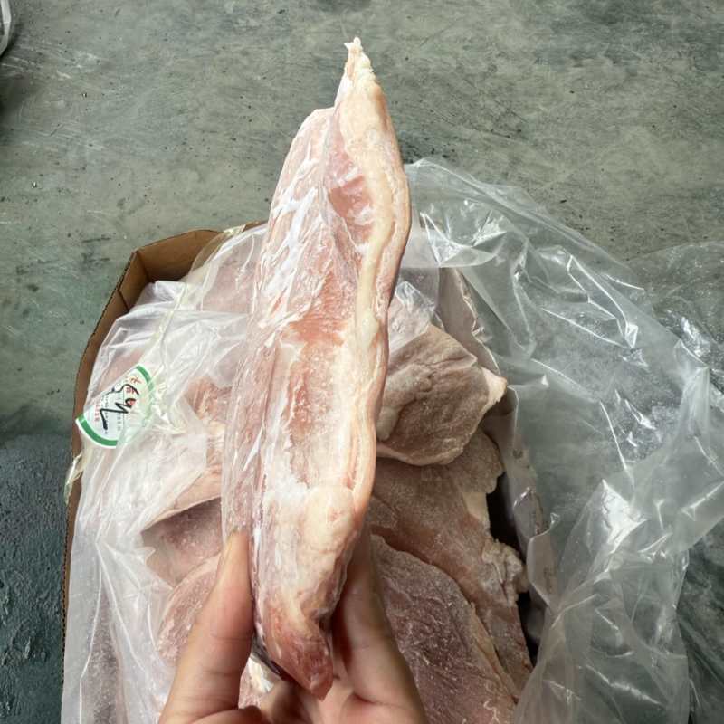 肥猪带皮后上肉3-5片