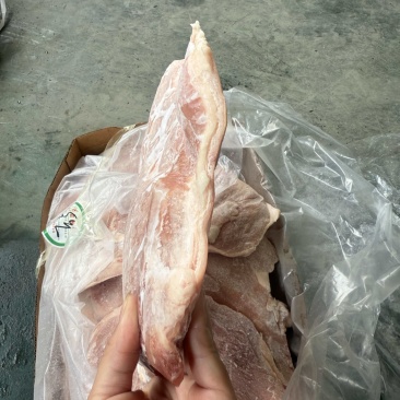 肥猪带皮后上肉，3-5片