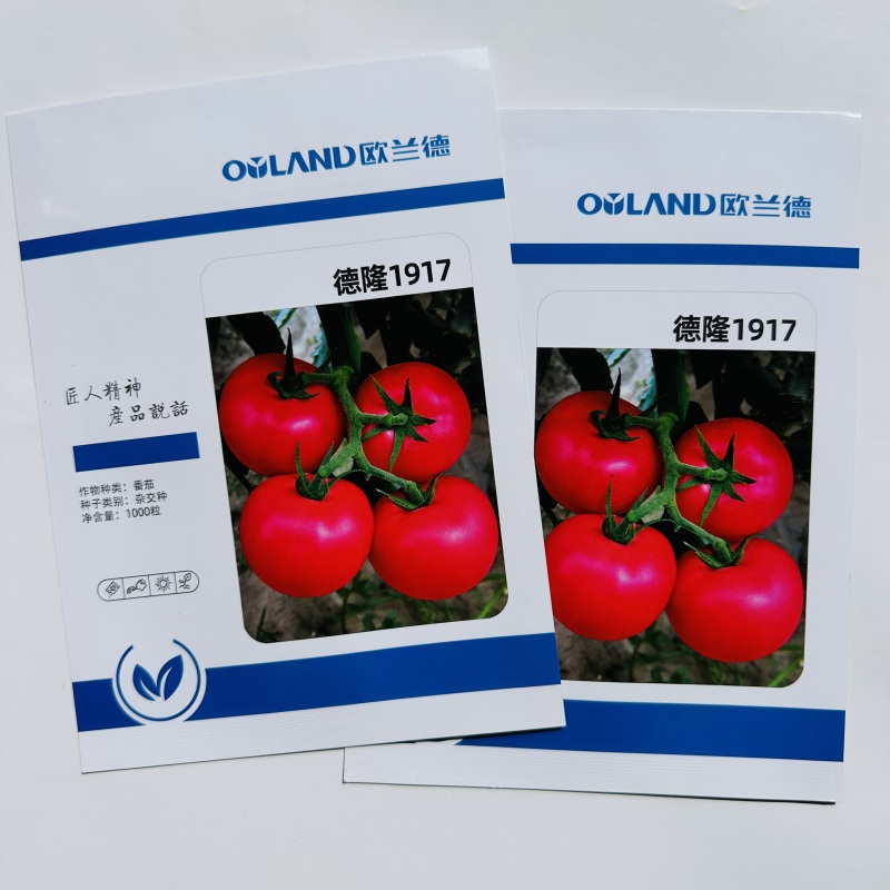 欧兰德西红柿种子德隆1917粉红果番茄种籽大果硬果亮度好
