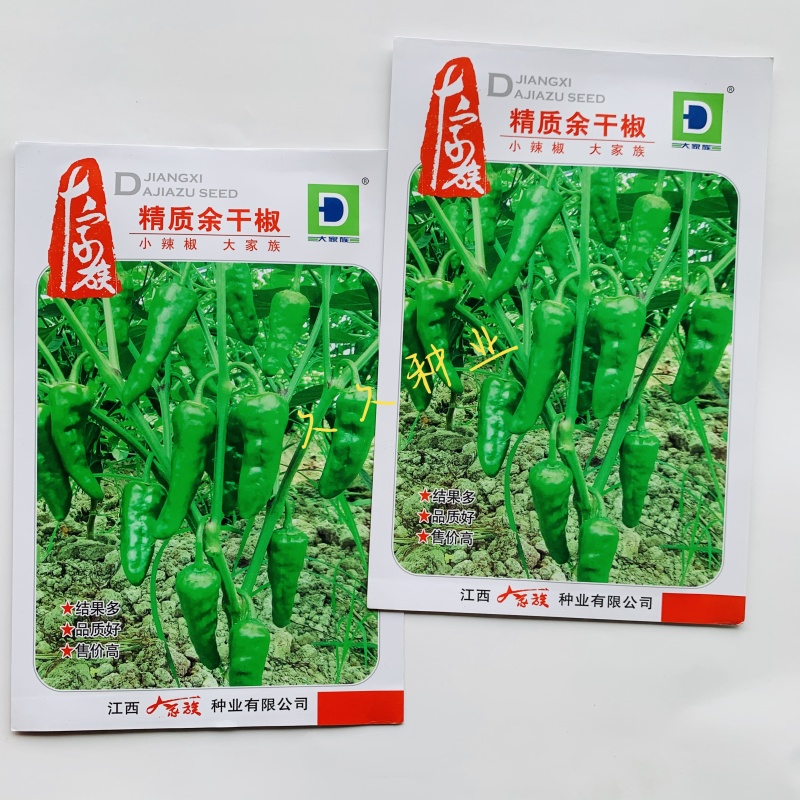 大家族精质余干椒杂交种纯度高极早熟品种皮薄味辣采收期长