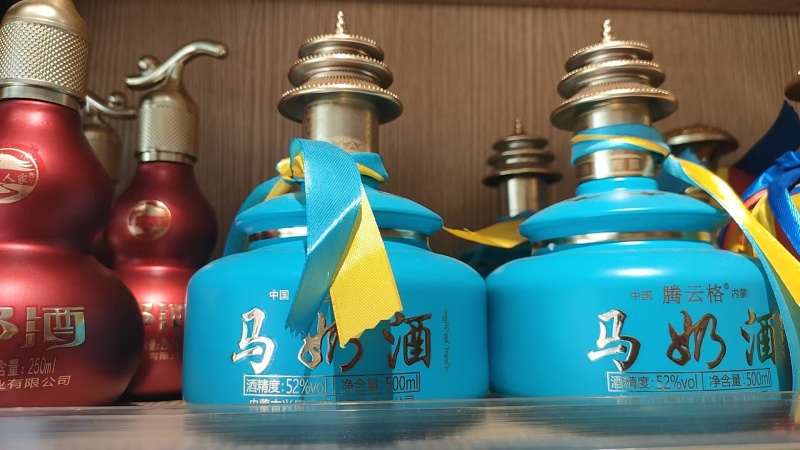 内蒙古香甜马奶酒，奶香味十足
