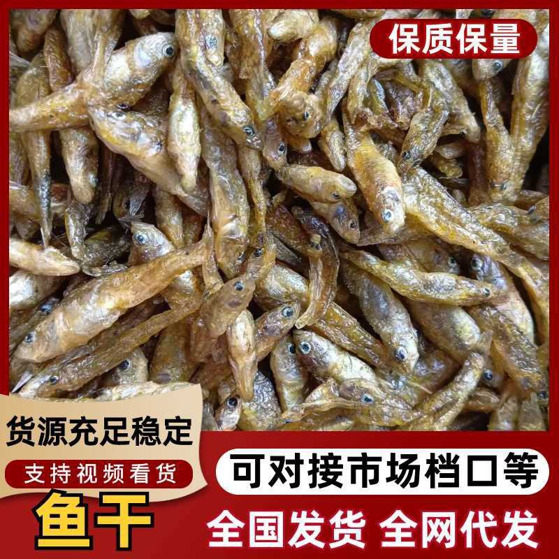 鱼干大沂河小鱼干锅烤鱼鱼仔，可视频看货