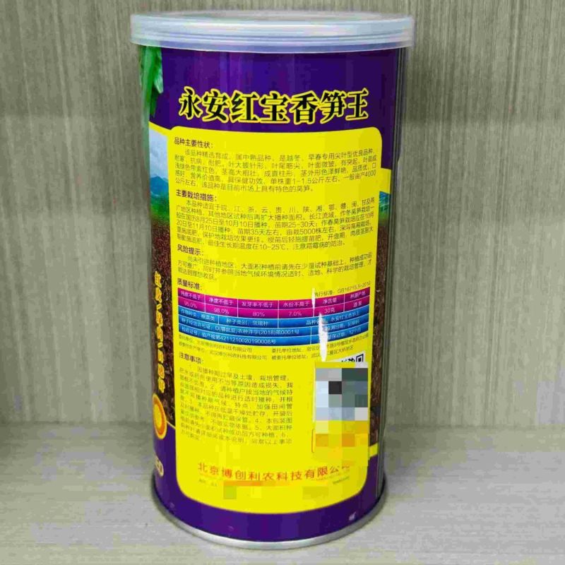 永安红宝香笋王种子耐寒抗病早熟莴笋种籽大田基地种植品质优