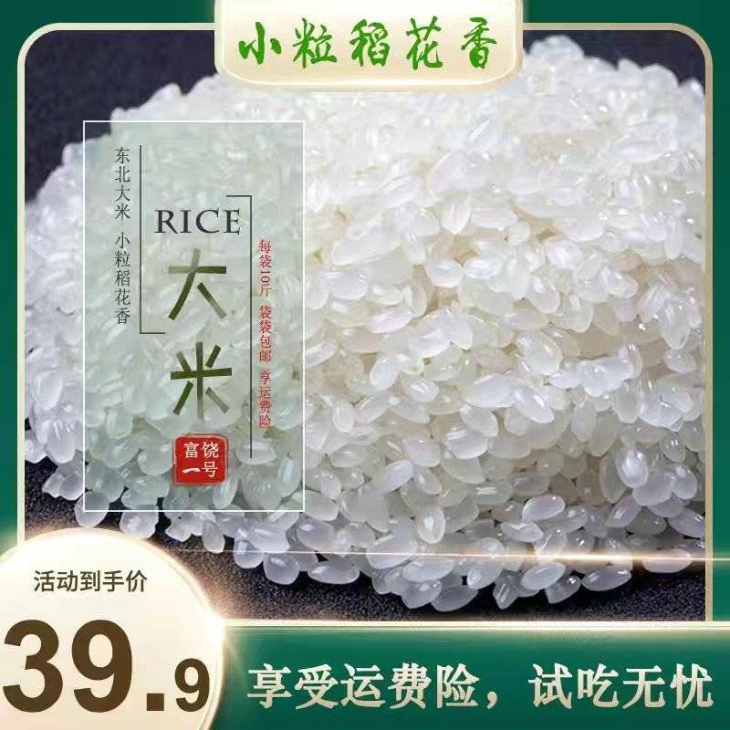 东北大米小粒香稻花香大米