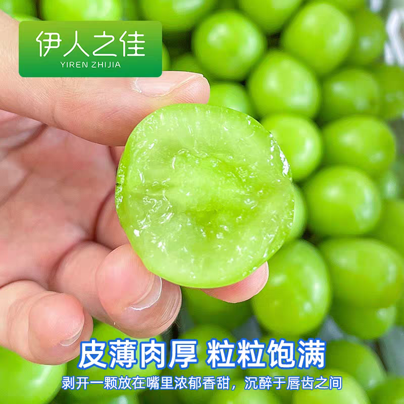 阳光玫瑰葡萄，甜度高，价格便宜个头大颗粒饱满，电商，超市