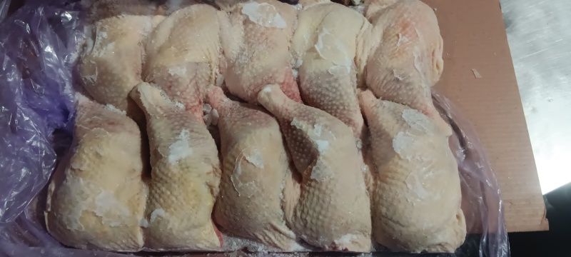 老鸡排腿，白毛种母鸡，箱装6公斤