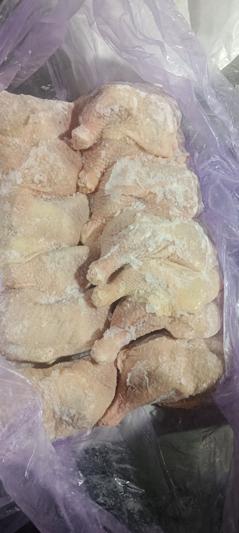 老鸡排腿，白毛种母鸡，箱装6公斤