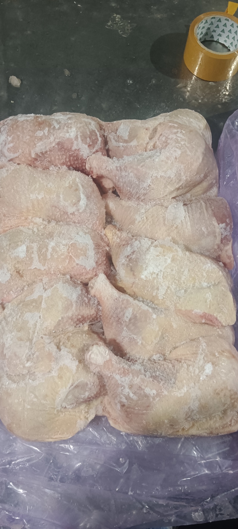 老鸡排腿，白毛种母鸡，箱装6公斤