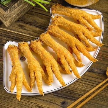 虎皮凤爪/厂家直销/日日新鲜/现炸快发/视频看货