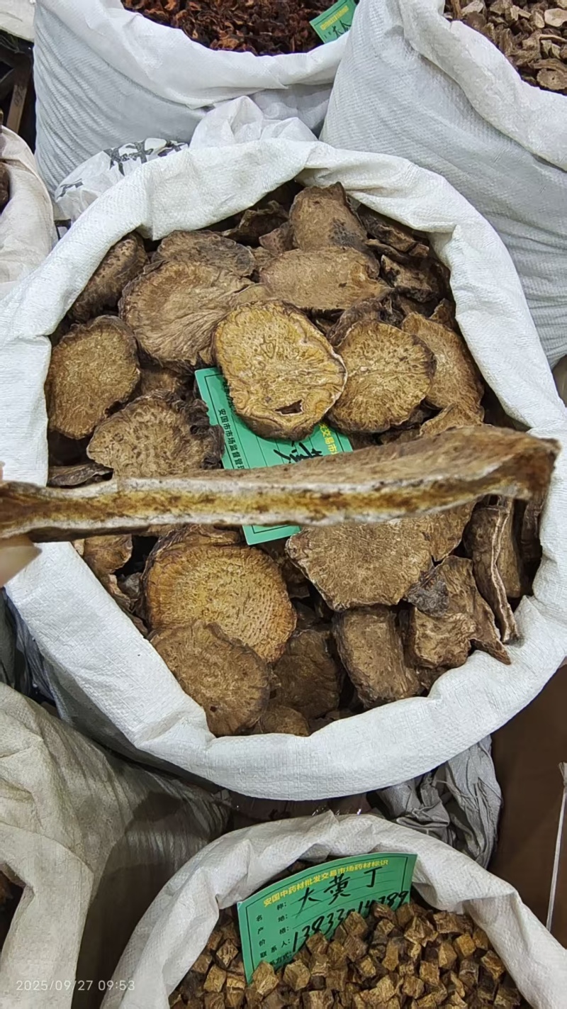 大黄各种规格选货2斤包邮量大优惠