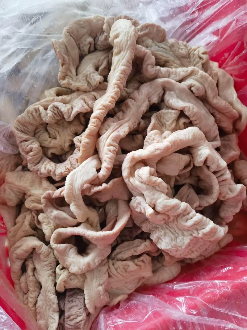猪大肠，干货无水，常年有货大量供应