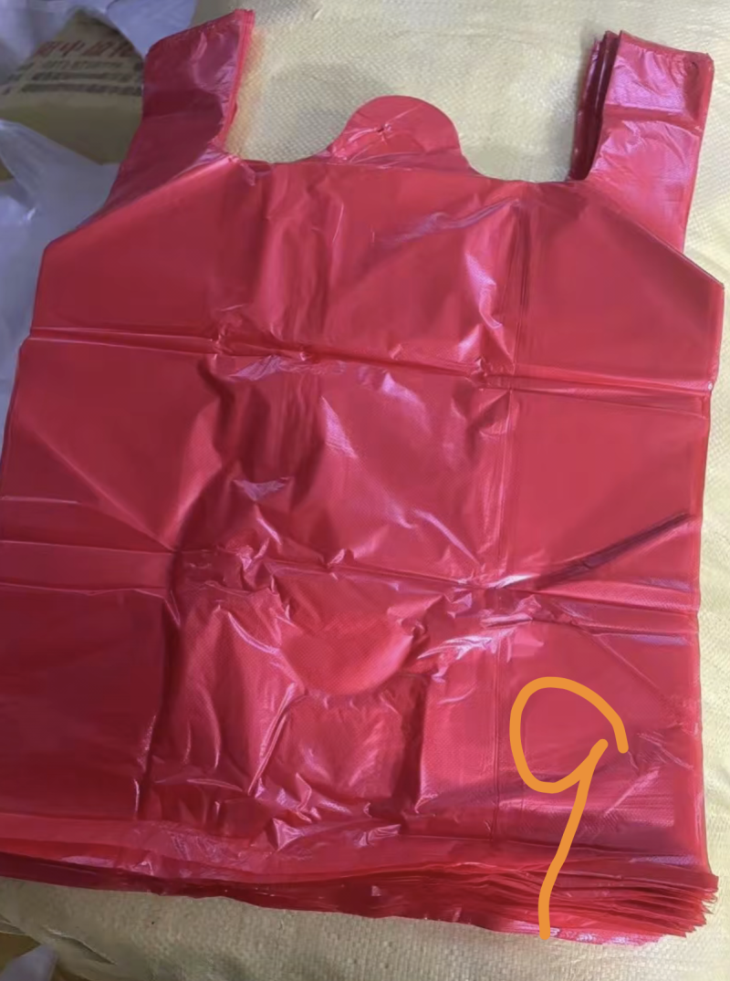 全新PE背心袋马甲袋一次性购物袋方便袋