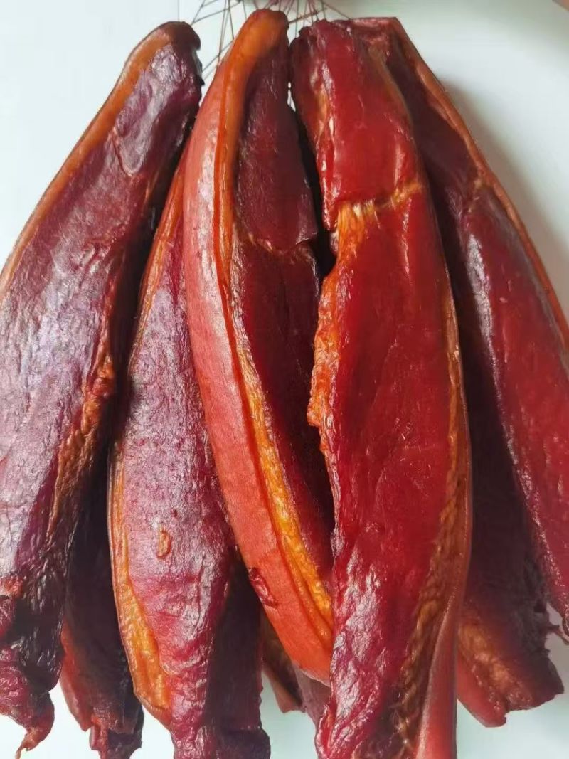 腊肉，支持电商腊肉到货散装带皮腊肉规格40斤装
