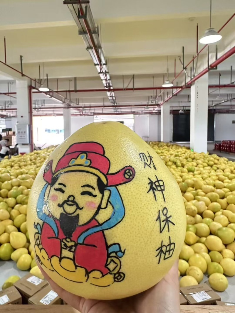 三红蜜柚，皮薄多汁，水分充，产地一手货源，诚信经营可