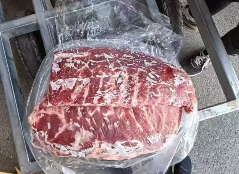精修满肉猪精肋排一件20斤**日期肉多新鲜价格美丽