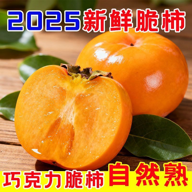 阳丰脆甜柿子，产地一手货源，量大优惠，欢迎新老客户前来