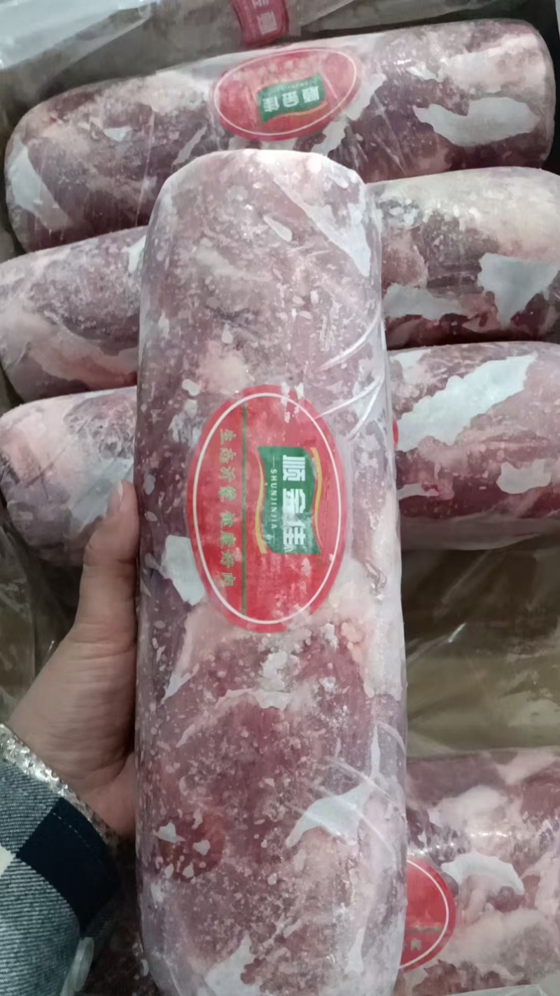 精品一级一号肉卷，梅花肉，肉质鲜嫩，最近日期，证件齐全