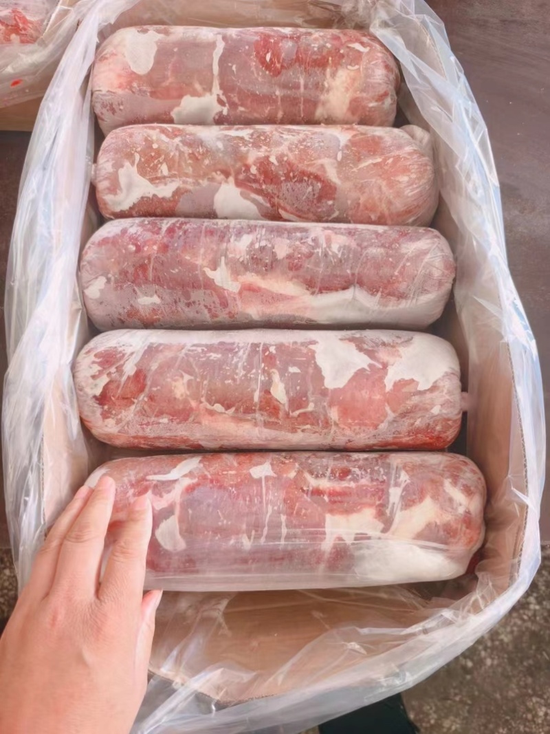 精品一级一号肉卷，梅花肉，肉质鲜嫩，最近日期，证件齐全