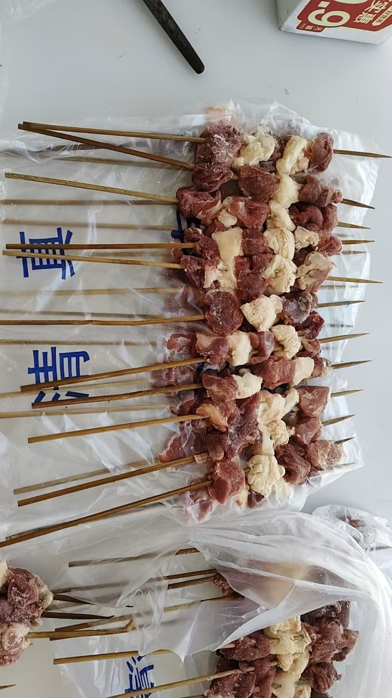 河北羊肉串，厂家一手货源，视频看货全国发货欢迎致电